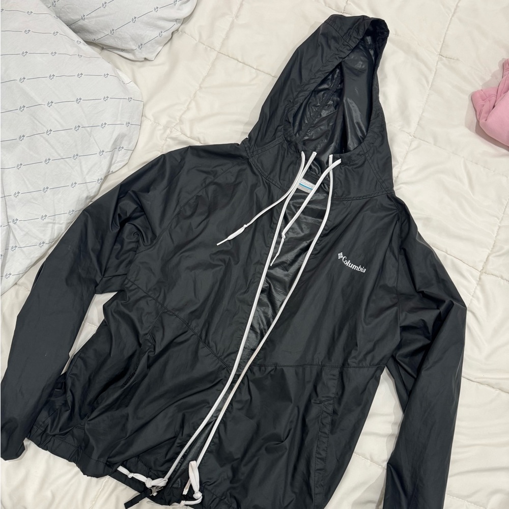 Columbia black windbreaker Jacket